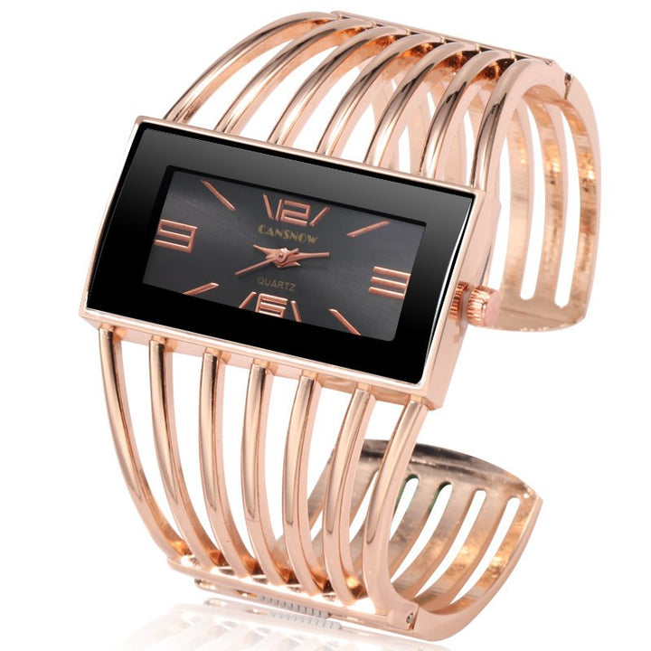Women's Watch Luxury Fashion Rose Gold Bangle Bracelet Watch