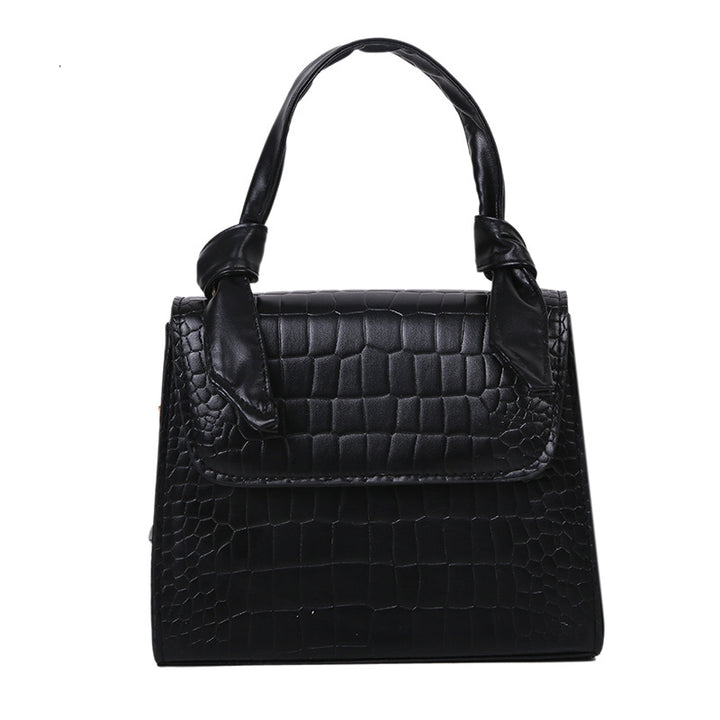 Small square bag retro armpit bag women's bag