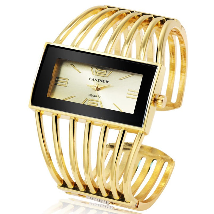 Women's Watch Luxury Fashion Rose Gold Bangle Bracelet Watch