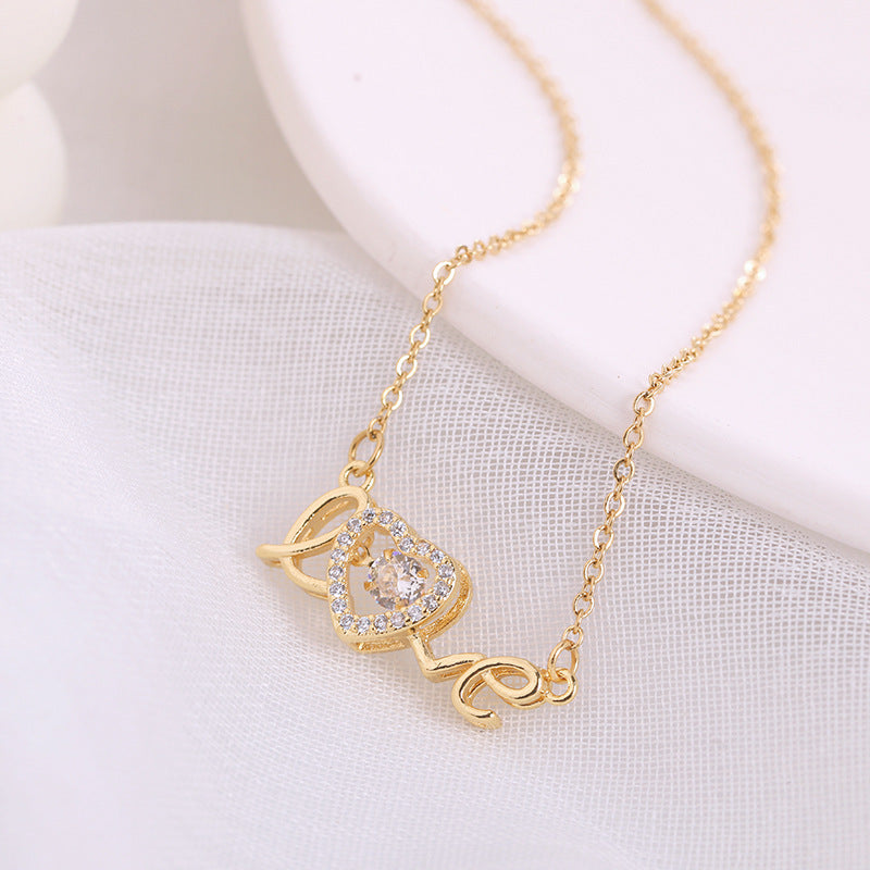 Easter Day Gift: New Titanium Steel Love Smart Necklace - Fashion Jewelry for Her