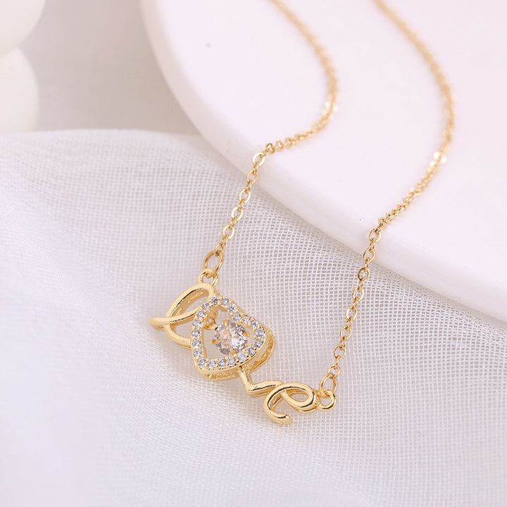 Easter Day Gift: New Titanium Steel Love Smart Necklace - Fashion Jewelry for Her