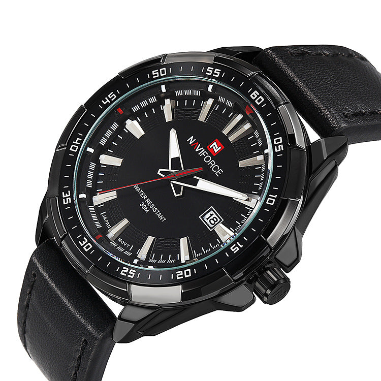 NAVIFORCE 9056: Elevate Your Style with Luxurxy - High-End Sports and Business Waterproof Watch for Men