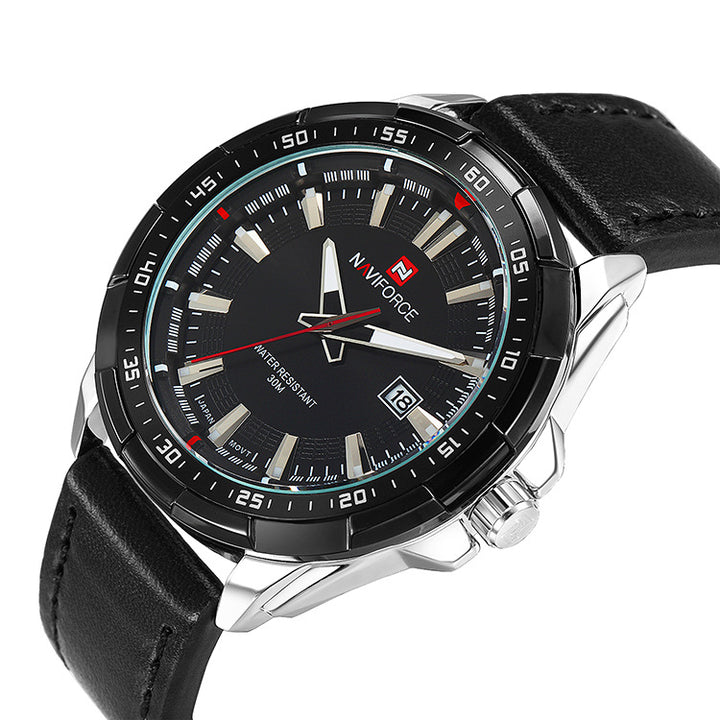 NAVIFORCE 9056: Elevate Your Style with Luxurxy - High-End Sports and Business Waterproof Watch for Men