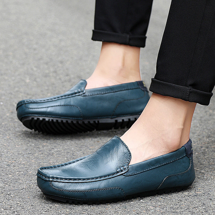 Hollow breathable casual peas shoes men