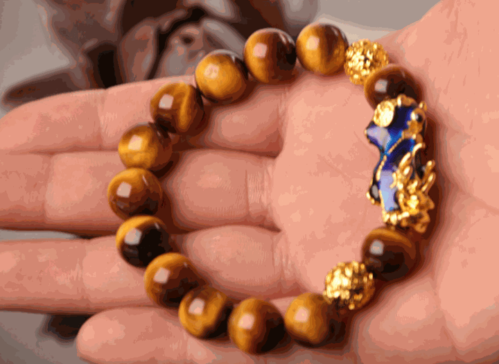 3D Gold Plated PiXiu Bracelet - Glow Goddess