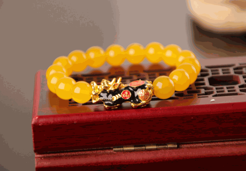 3D Gold Plated PiXiu Bracelet - Glow Goddess