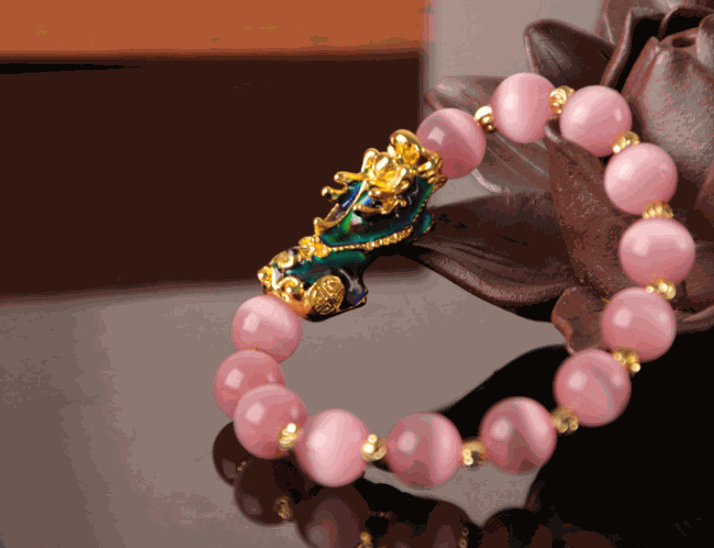 3D Gold Plated PiXiu Bracelet - Glow Goddess