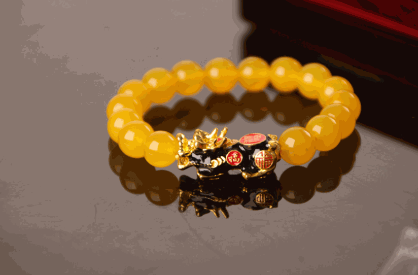 3D Gold Plated PiXiu Bracelet - Glow Goddess