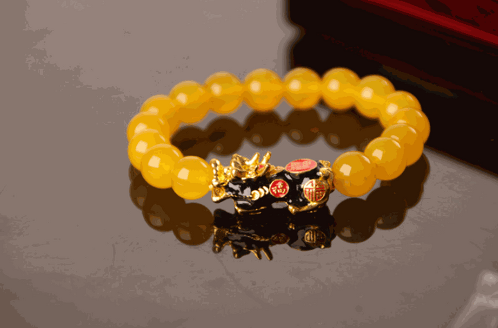 3D Gold Plated PiXiu Bracelet - Glow Goddess