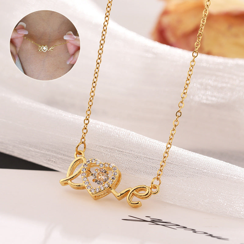 Easter Day Gift: New Titanium Steel Love Smart Necklace - Fashion Jewelry for Her