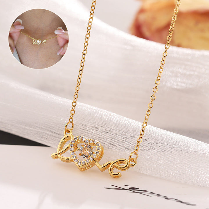 Easter Day Gift: New Titanium Steel Love Smart Necklace - Fashion Jewelry for Her