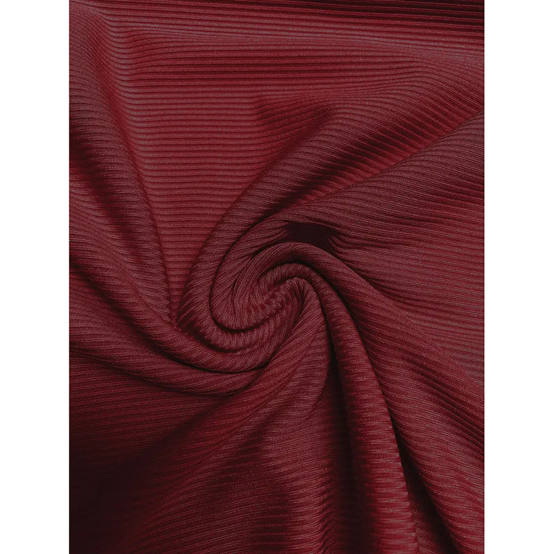 Womens Long Sleeves Ribbed Knit Tunic Shirts Scoop Neck Button-Up Tops Slim Fit Blouses