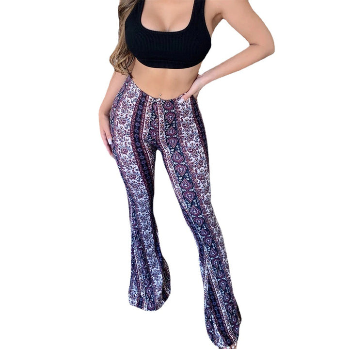 NEW STYLE FOR SPRING 2024! Elastic Slim Fit Women's Pants: Sexy Print Trousers