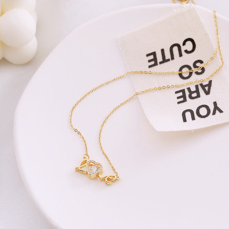 Easter Day Gift: New Titanium Steel Love Smart Necklace - Fashion Jewelry for Her