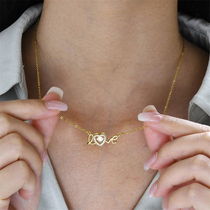 Easter Day Gift: New Titanium Steel Love Smart Necklace - Fashion Jewelry for Her