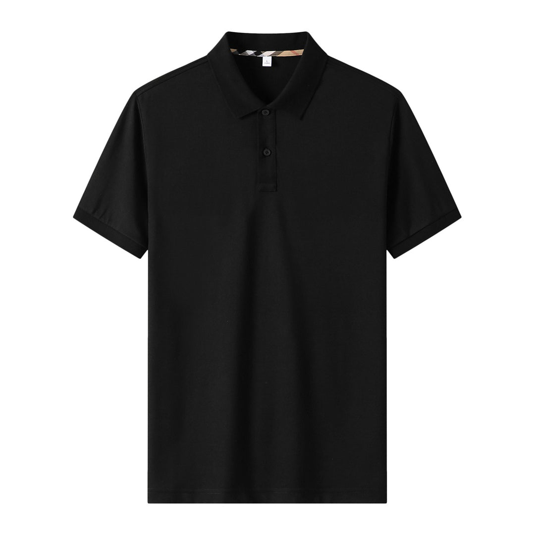 Tencel Lyocell Short-Sleeved Natural Silk T-shirt