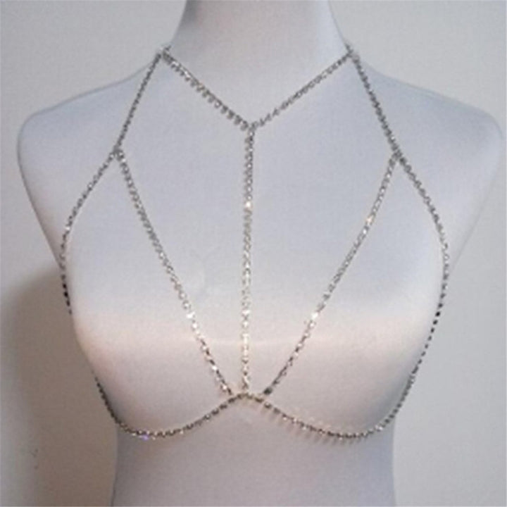Women's Statement Body Rhinestone Chain Accessory