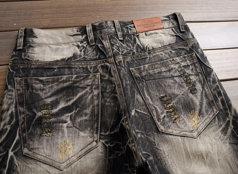 Embroidered Jeans