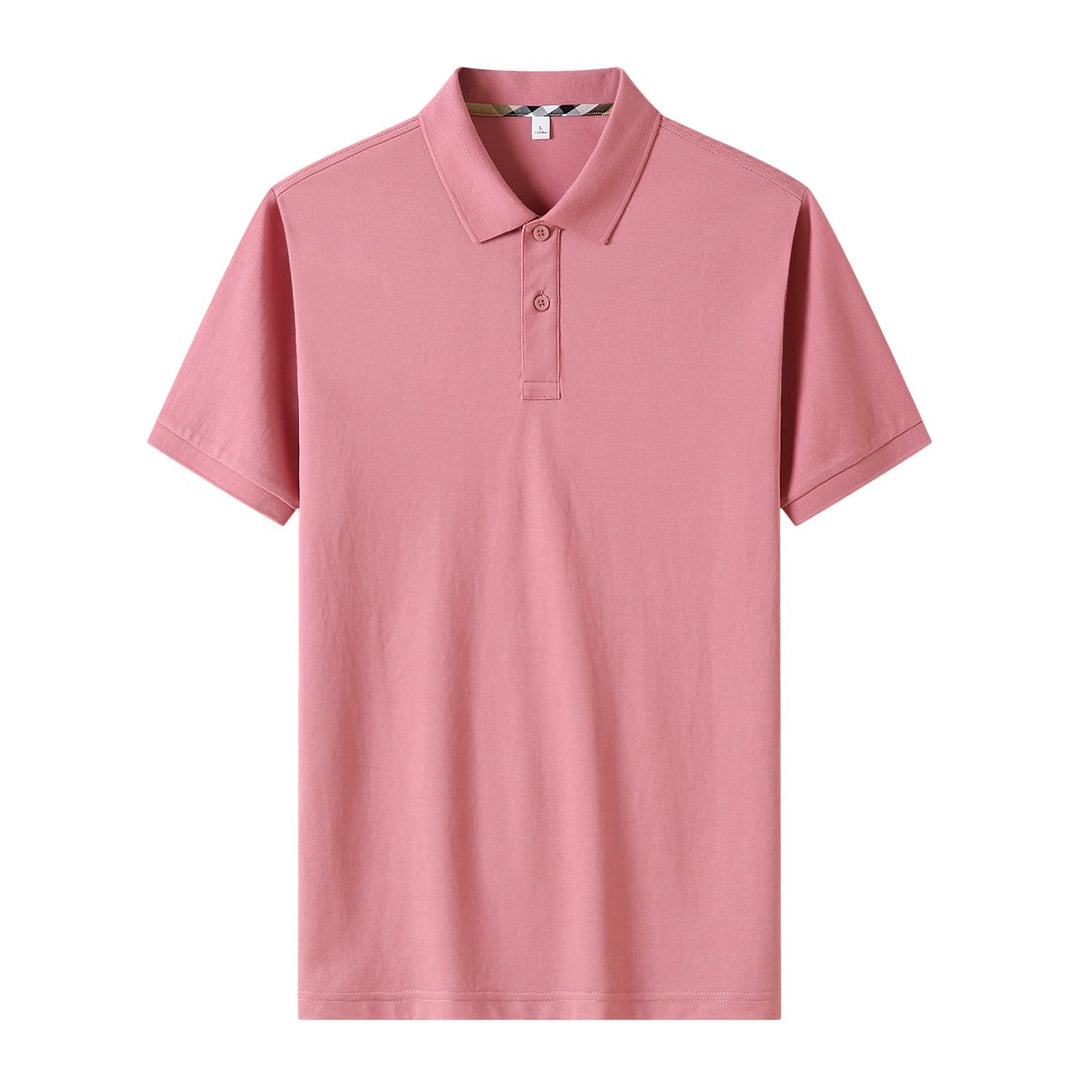 Tencel Lyocell Short-Sleeved Natural Silk T-shirt
