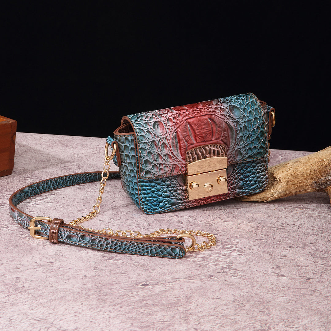 Crossbody One Shoulder Retro Women's Bag Multi-Color
