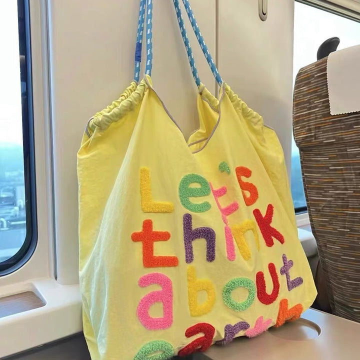 Seaside Vacation Beach Large Capacity Totes