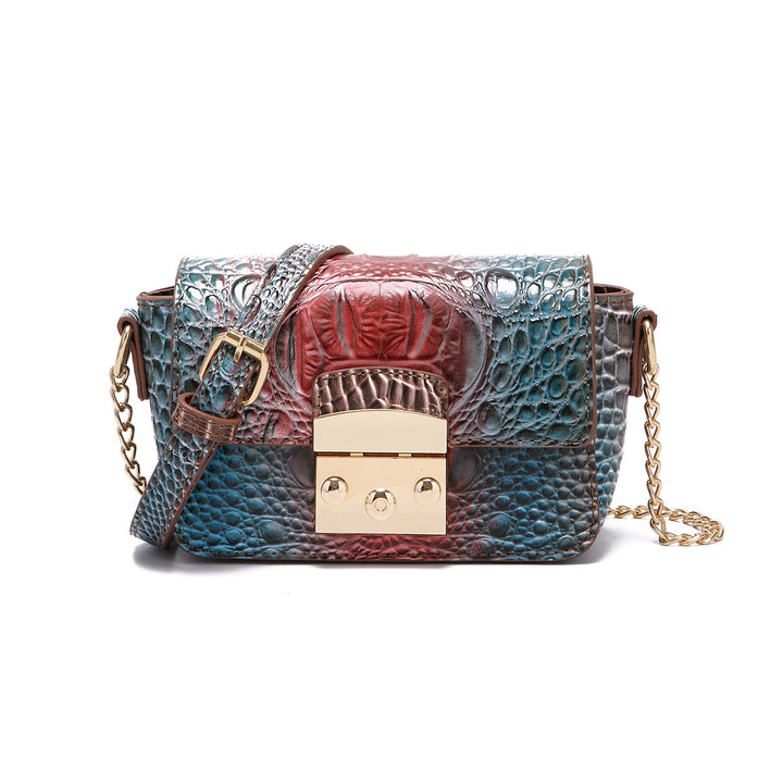 Crossbody One Shoulder Retro Women's Bag Multi-Color