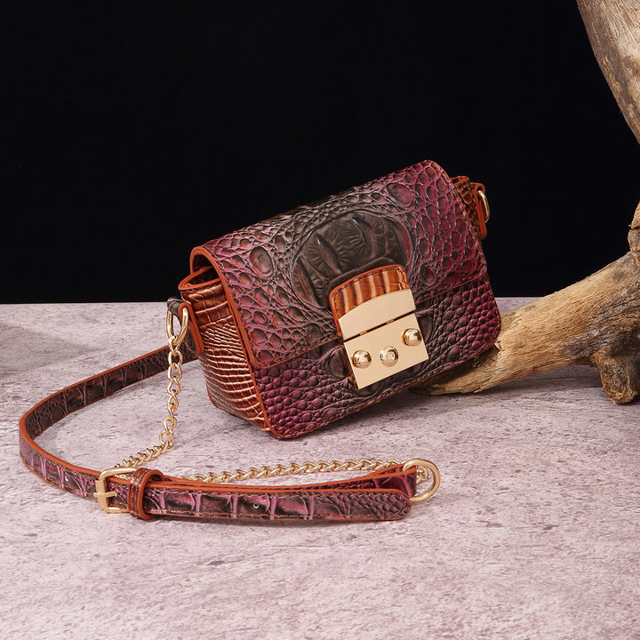 Crossbody One Shoulder Retro Women's Bag Multi-Color