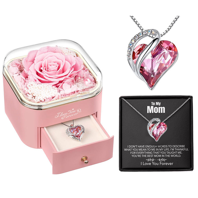 Rose Jewelry Storage Packaging Box