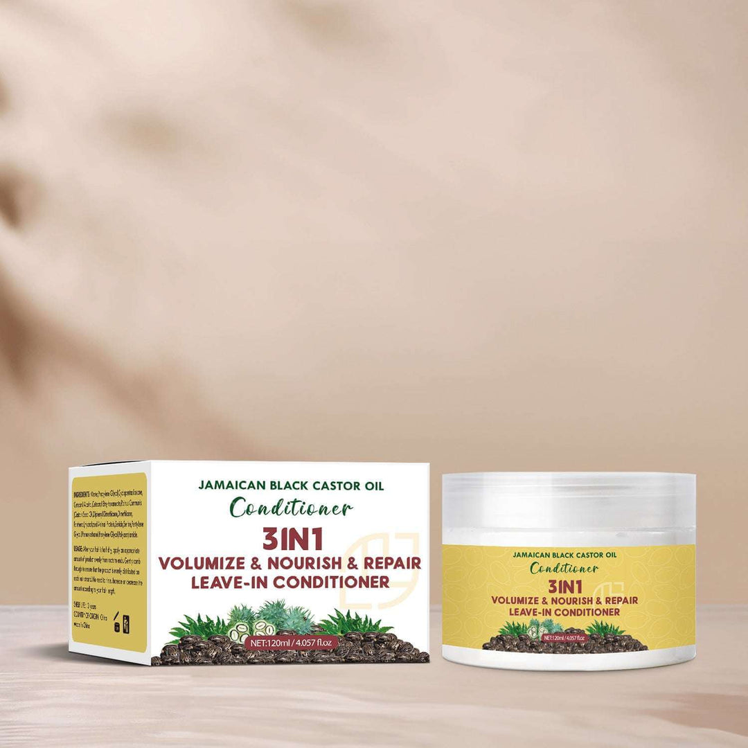 Black Castor Oil Leave - in Hair Conditioner 120ml Moisturizing - Glow Goddess