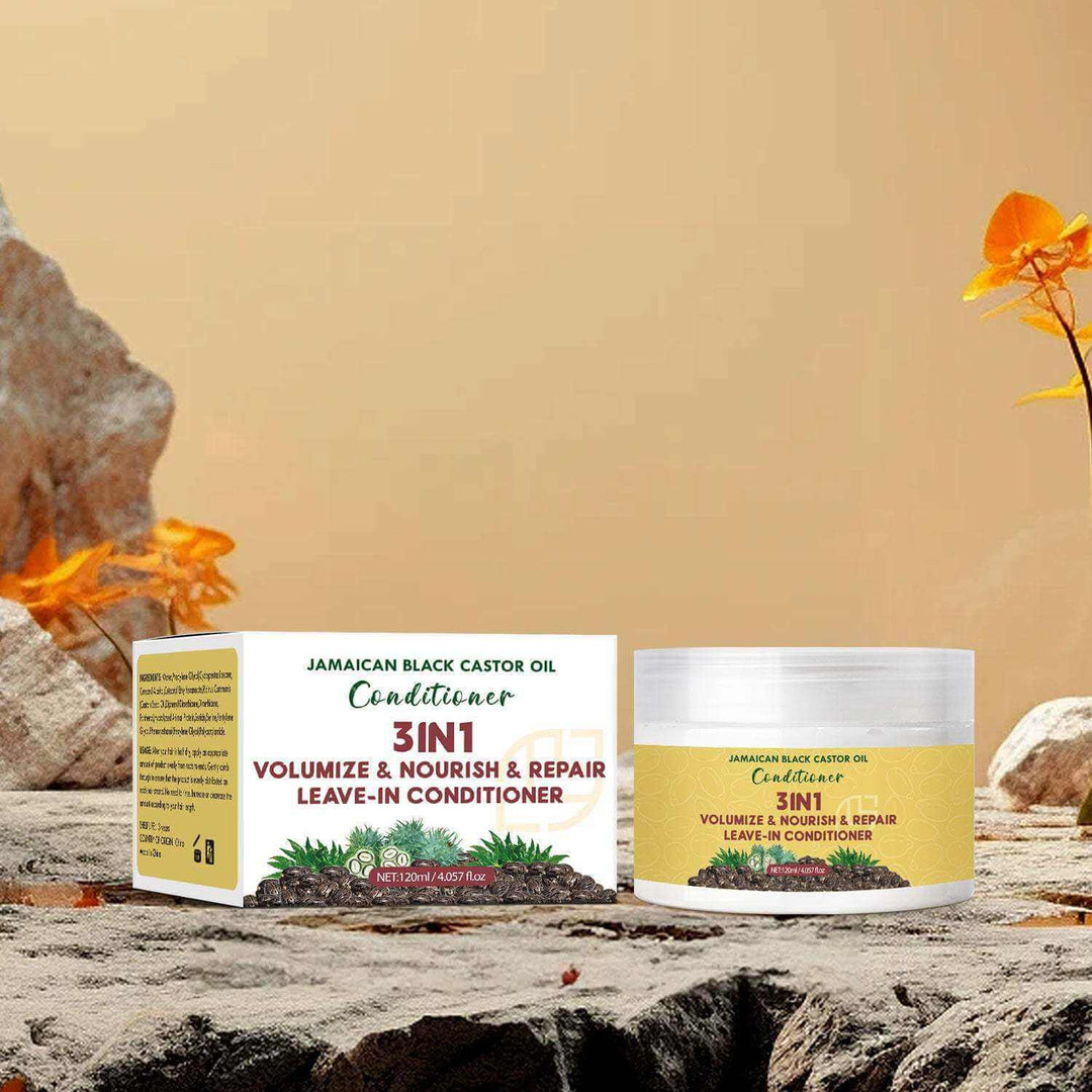 Black Castor Oil Leave - in Hair Conditioner 120ml Moisturizing - Glow Goddess