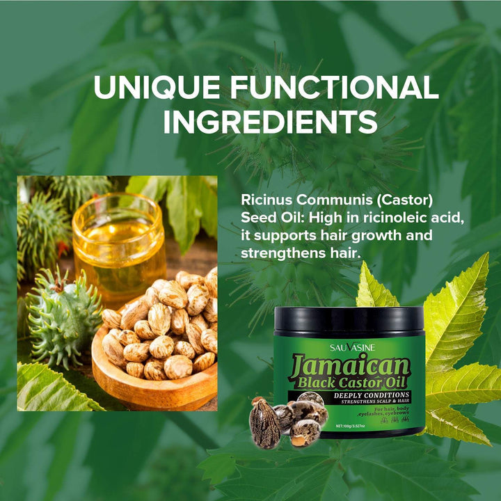 Black Castor Oil Solid Care - Glow Goddess