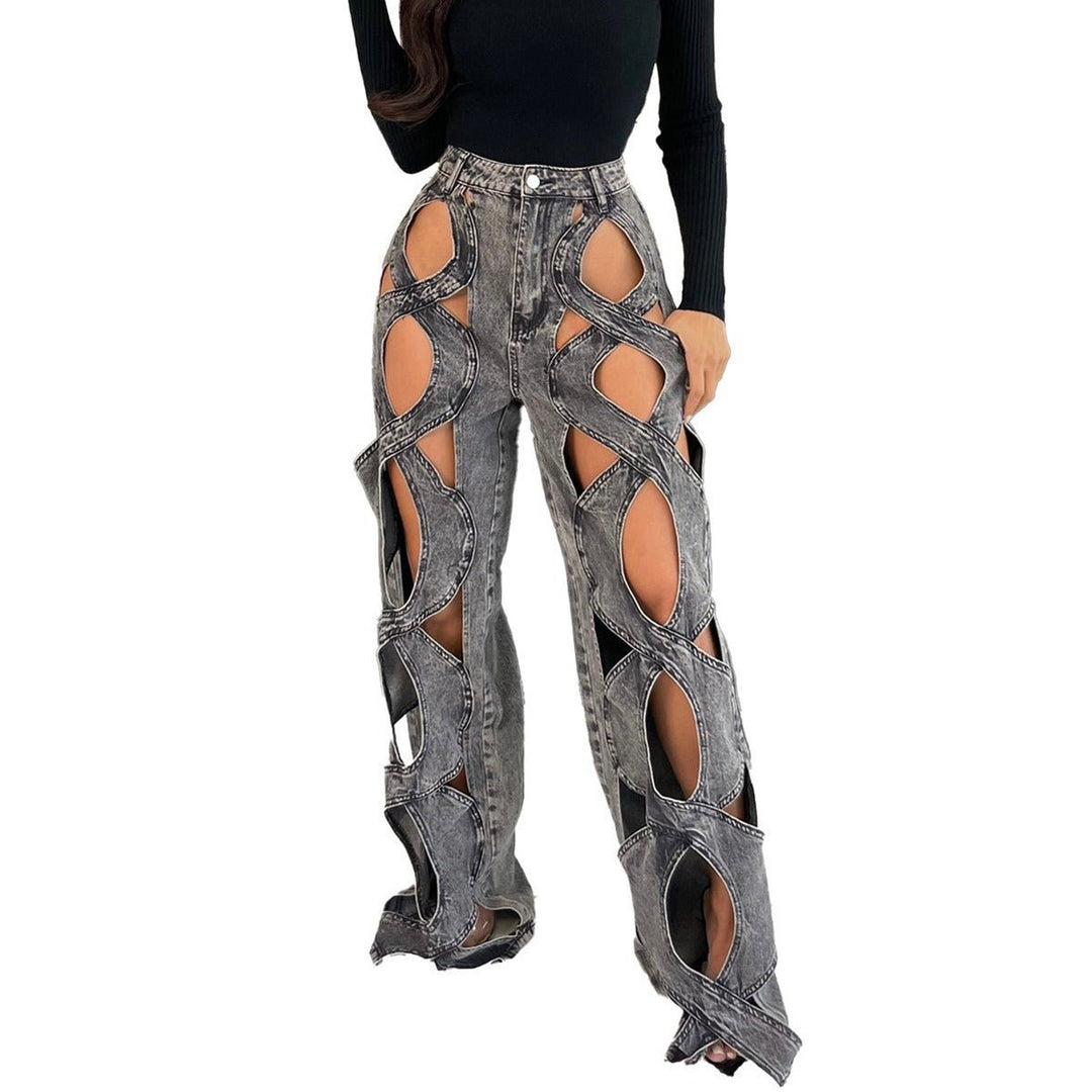 Casual Love Twist Jeans For Women - Glow Goddess