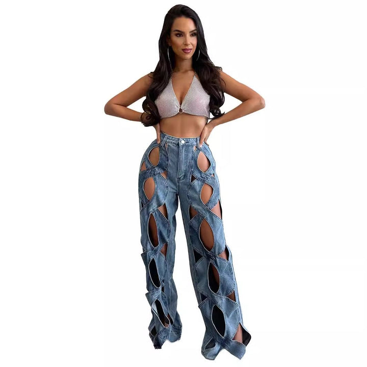 Casual Love Twist Jeans For Women - Glow Goddess