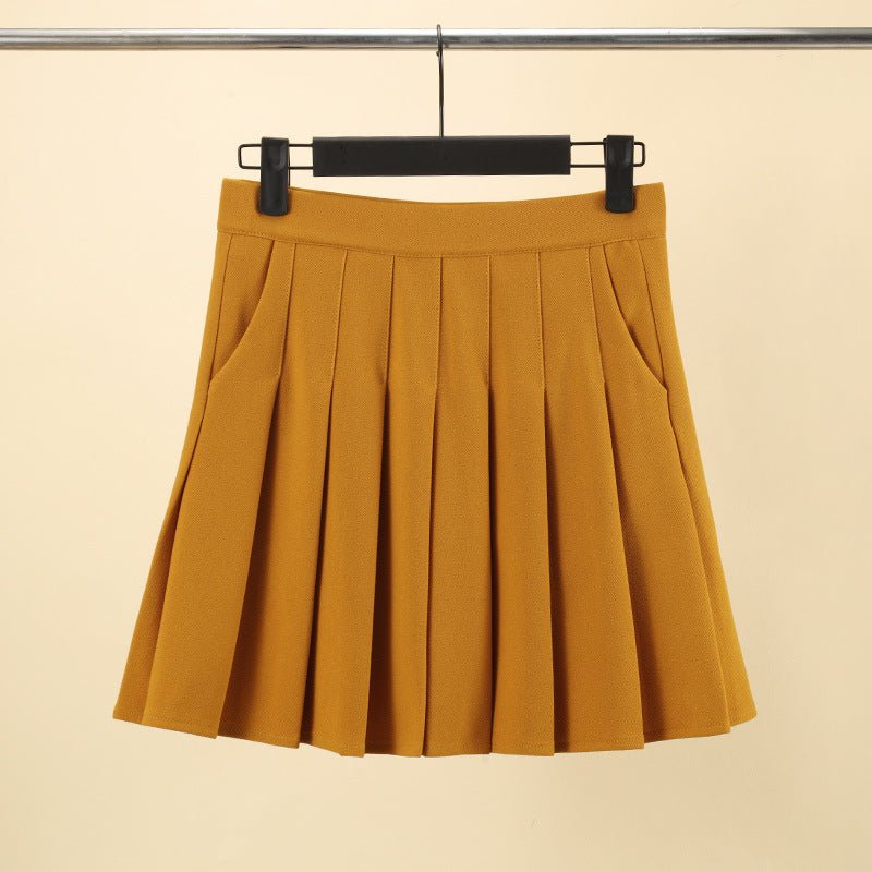 Casual Women's Clothing Slimming High Elastic Waist Anti - exposure Short Culottes - Glow Goddess
