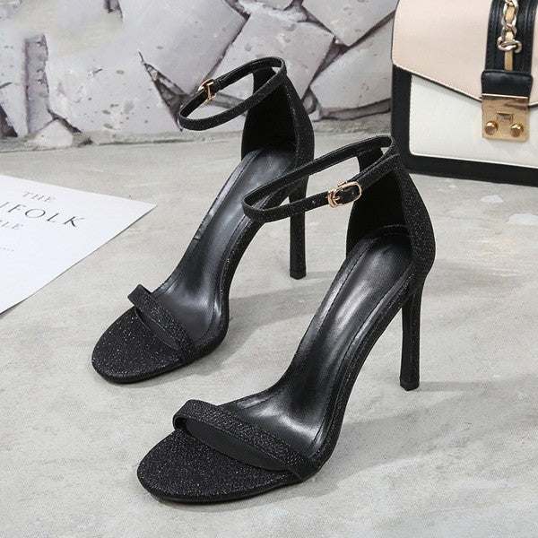 Chic High heel sandals women stiletto heels - Glow Goddess