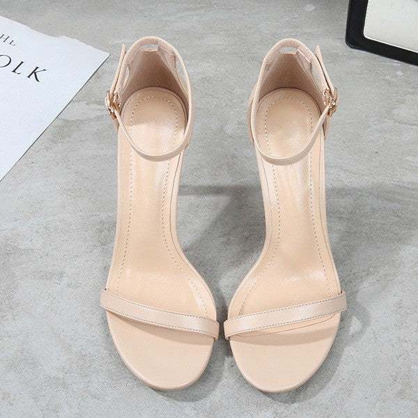 Chic High heel sandals women stiletto heels - Glow Goddess