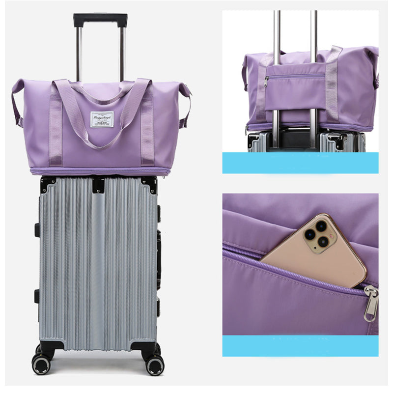 New Trending 2024 Large Capacity Travel Bag - Shoulder Bag for Workout, Gym, Yoga, etc.