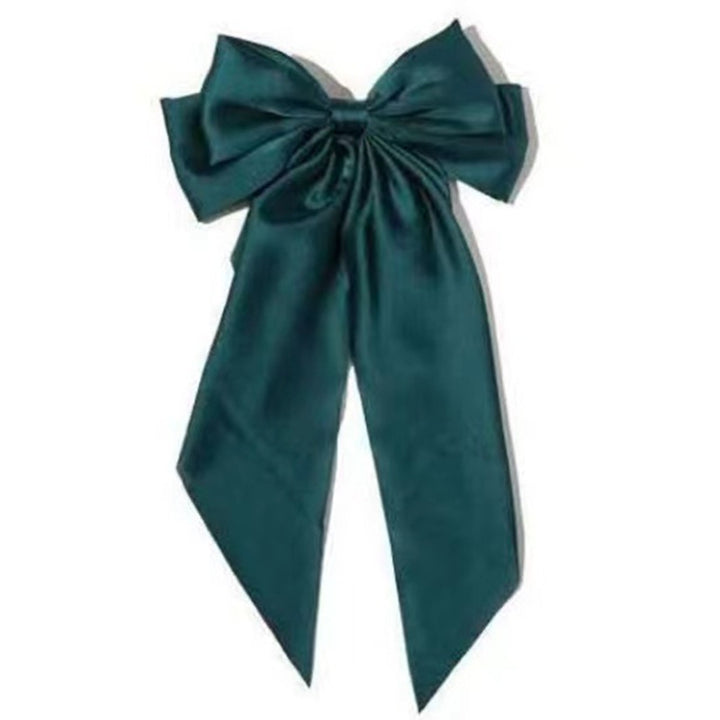 Big Bow Hairpin Red Headwear Women