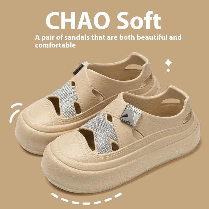 Fashion Platform Coros Shoes Women's Summer - Glow Goddess