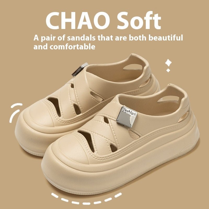 Fashion Platform Coros Shoes Women's Summer - Glow Goddess