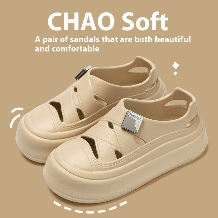 Fashion Platform Coros Shoes Women's Summer - Glow Goddess