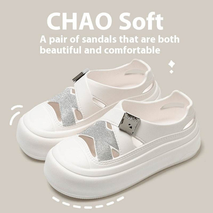 Fashion Platform Coros Shoes Women's Summer - Glow Goddess