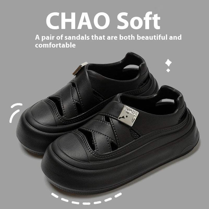 Fashion Platform Coros Shoes Women's Summer - Glow Goddess