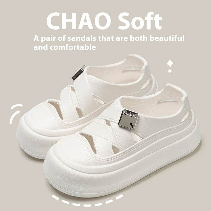 Fashion Platform Coros Shoes Women's Summer - Glow Goddess