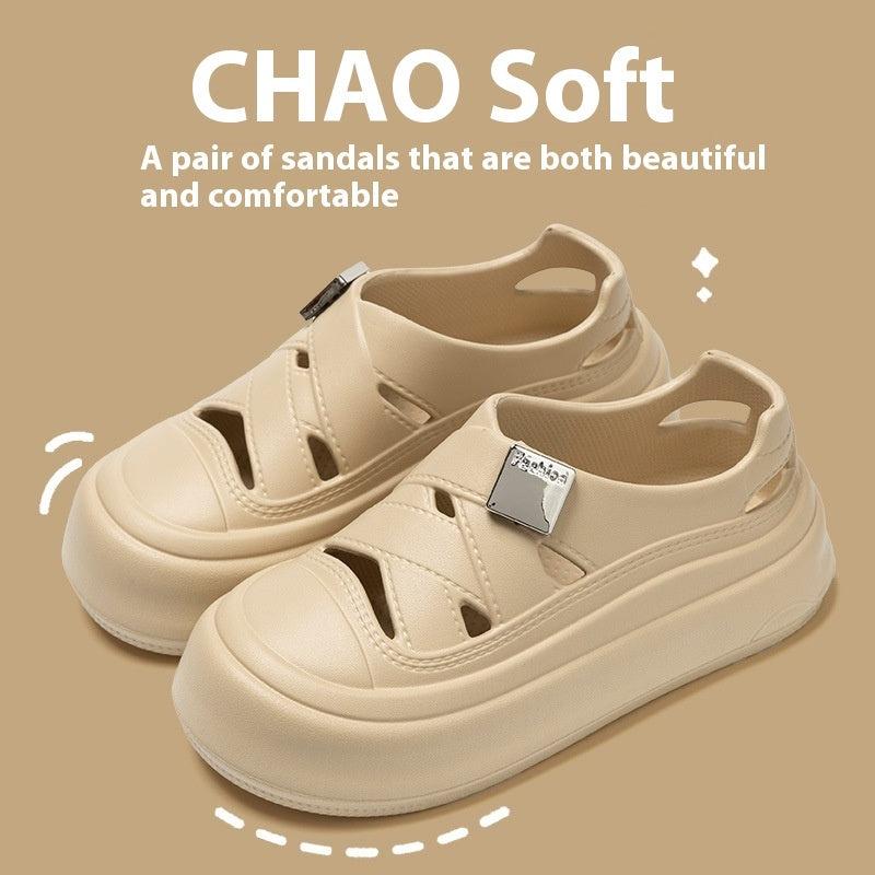 Fashion Platform Coros Shoes Women's Summer - Glow Goddess