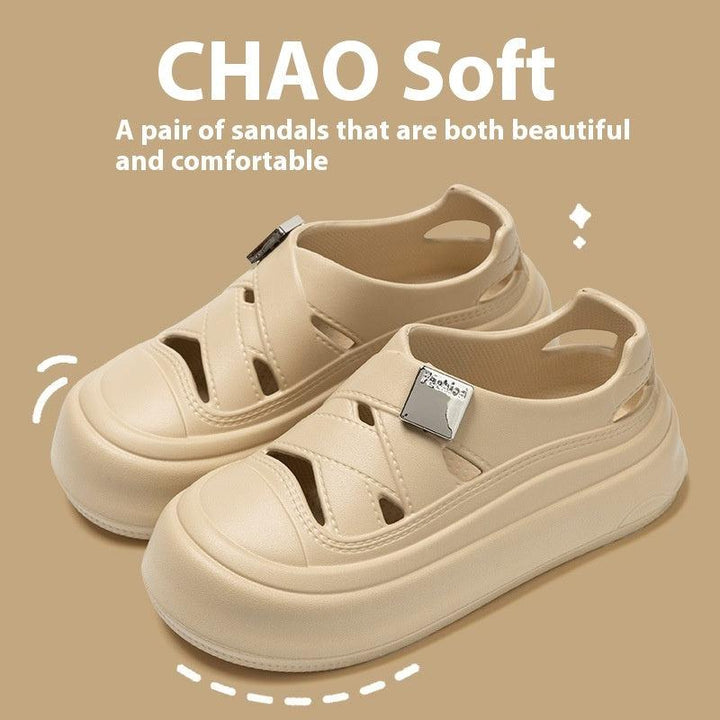 Fashion Platform Coros Shoes Women's Summer - Glow Goddess