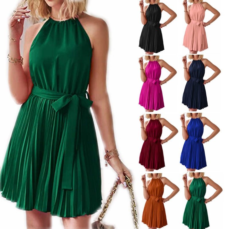 Halter Strapless Sundresses For Women - Glow Goddess