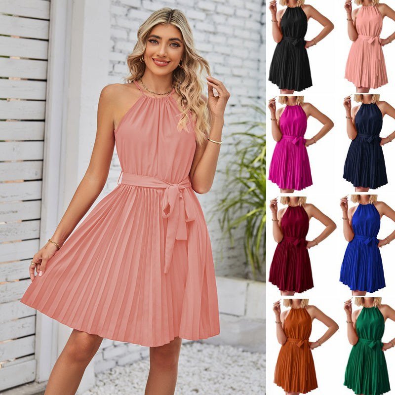 Halter Strapless Sundresses For Women - Glow Goddess