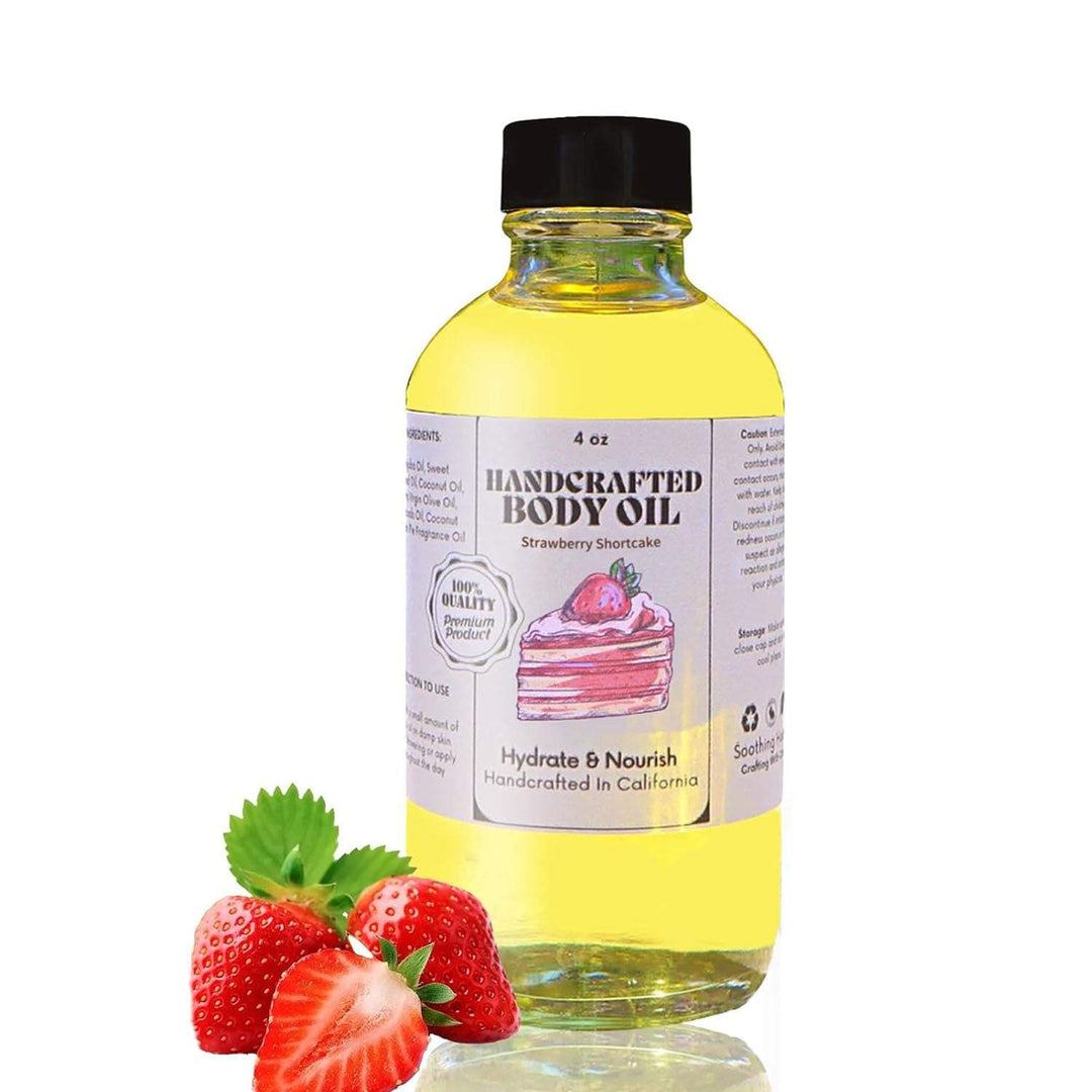 Handcrafted Coconut Cream Pie Body Coconut Cream Pie Body Oil - Glow Goddess