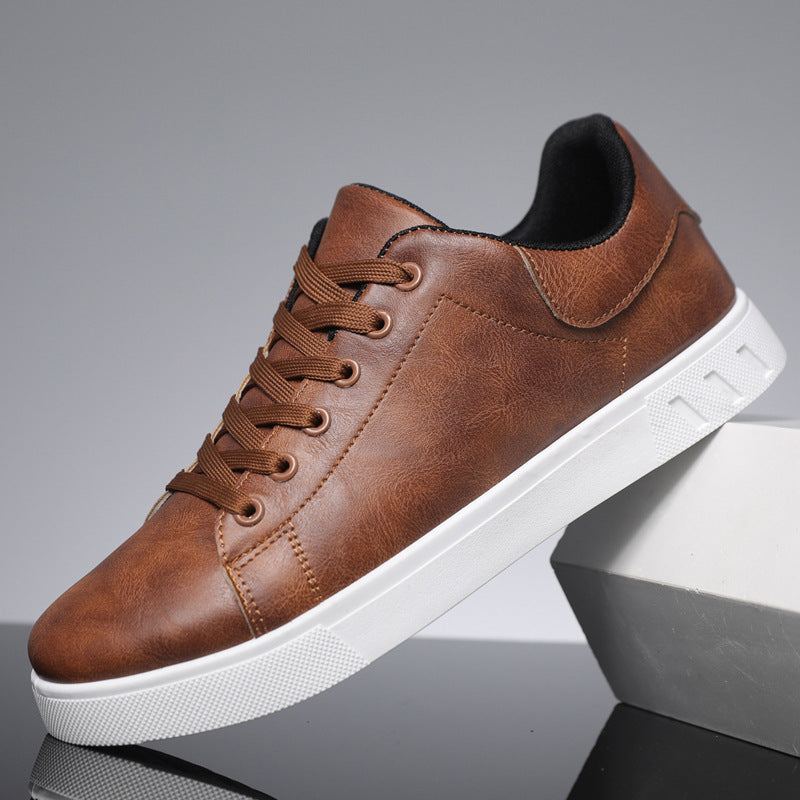 Lace - up Flat Shoes Men's Fashion Casual Shoes - Glow Goddess